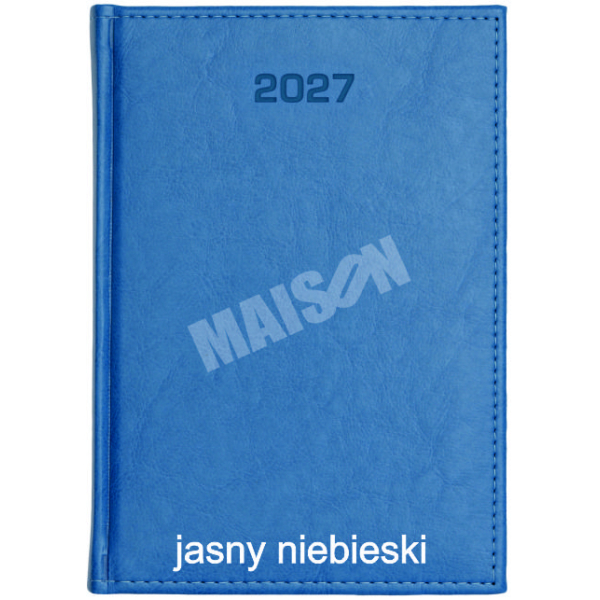 Kalendarz Nebraska dzienny A5 2027 z grawerem